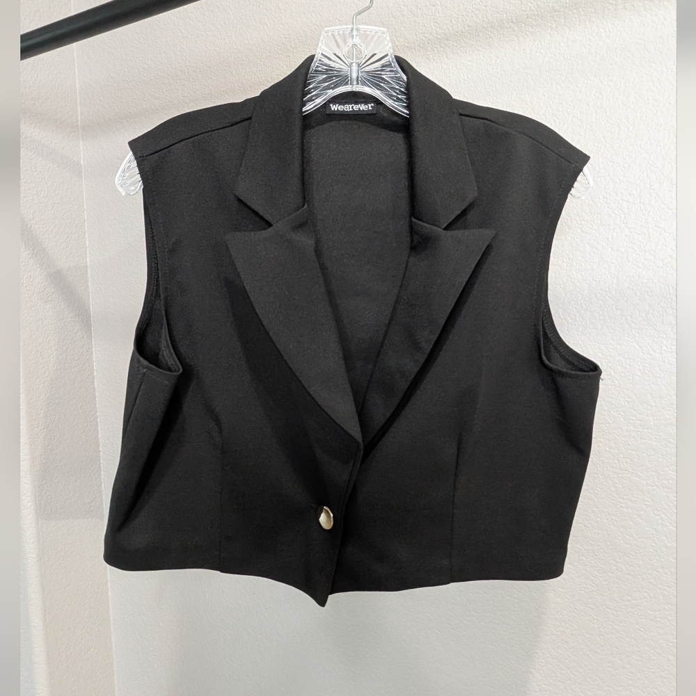 Women's Black Vest by Wearwest